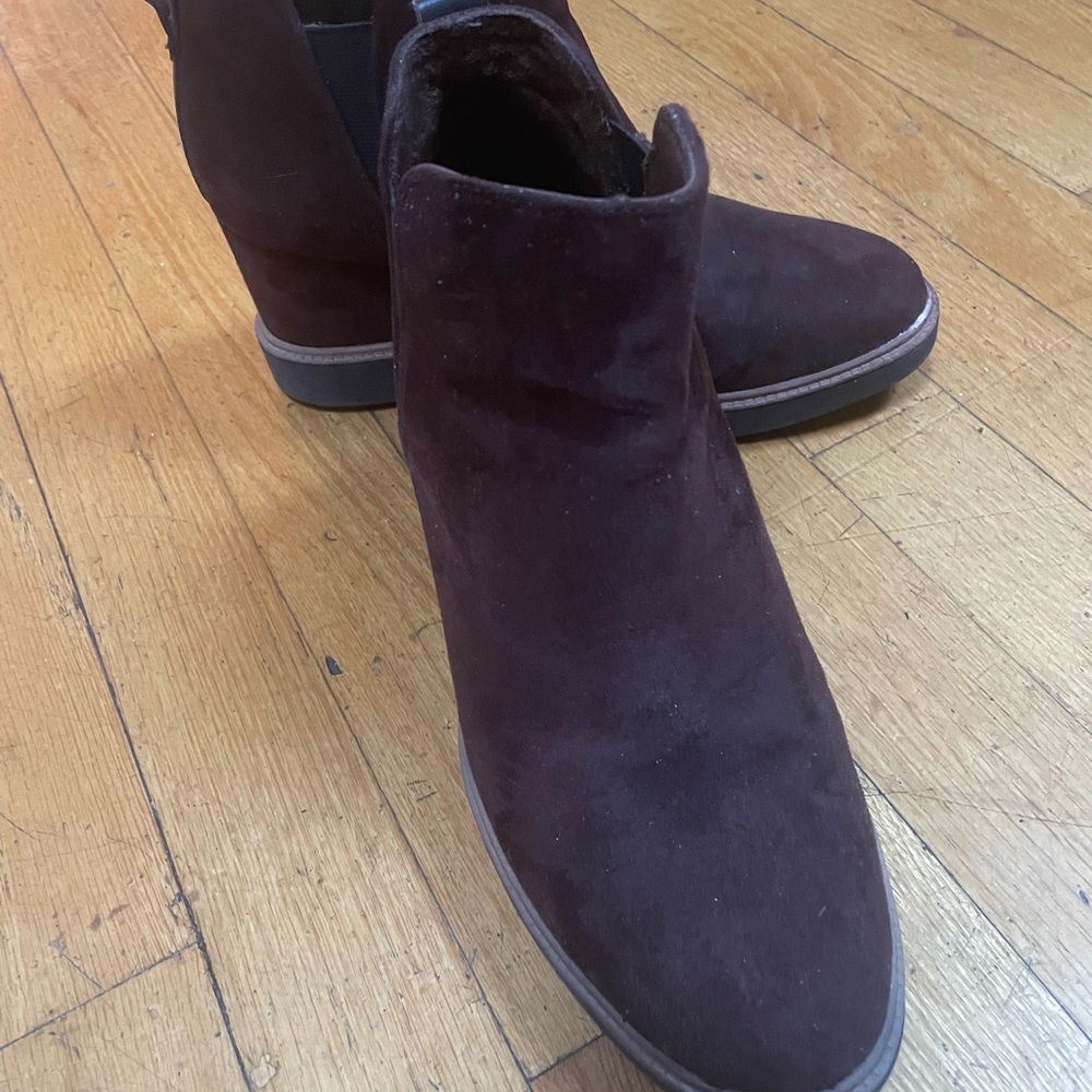 Dr. Scholls Wedge Ankle Booties Size 6.5